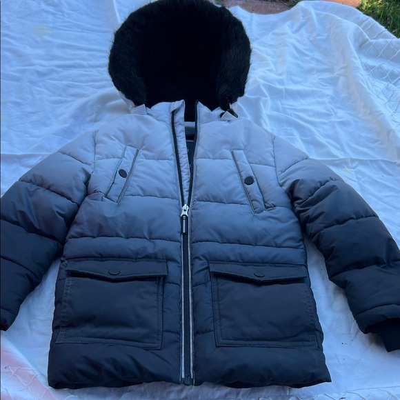 Boys Favorites Other - Boys Favorite Super Warm Winter Kids Black and Gray Ombre Puffer Jacket